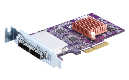 2-PORT SFF-8088SATA HOSTBUSADAP 8 X SATA 6GB/S PCIE 3.0 X4