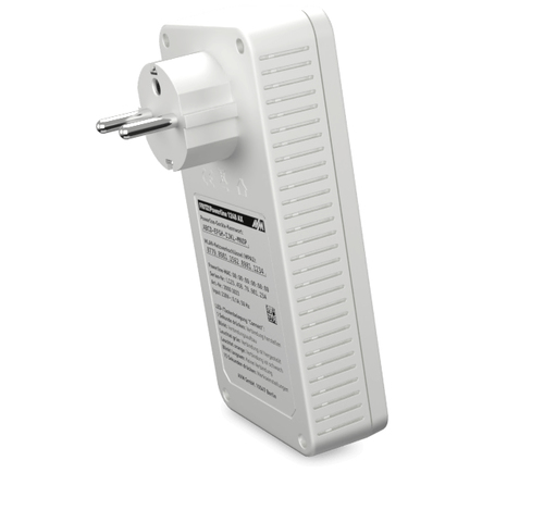 Powerline 1240 AX WLAN Set. Maximum data transfer rate: 1200 Mbit/s, Networking standards: IEEE 802.11ac, Power plug: Type