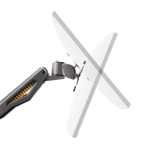 StarTech.com Mounting Arm for Monitor, Display - Black - Landscape/Portrait - TAA Compliant - Height Adjustable - 1 Displa