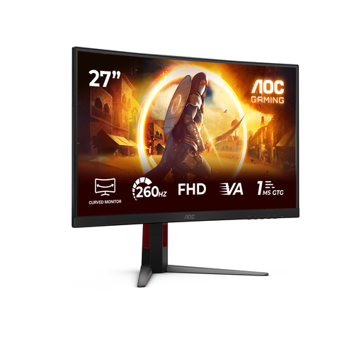 AOC G4 C27G4Z2. Display diagonal: 68.6 cm (27"), Display resolution: 1920 x 1080 pixels, HD type: Full HD, Display technol