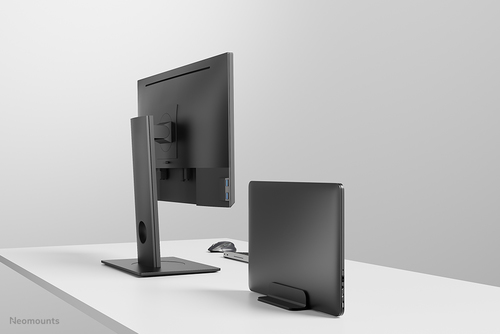 Support pour Notebook (petit ordinateur) Neomounts - Vertical - 42 mm x 150 mm x 92 mm x - Aluminium - Noir - 5 kg Capacit