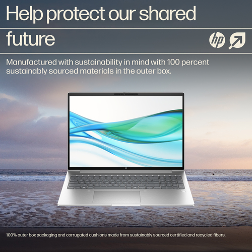 HP ProBook 460 G11 40.6 cm (16") Notebook - WUXGA - Intel Core Ultra 5 1st Gen 125U - 24 GB - 256 GB SSD - Pike Silver - I