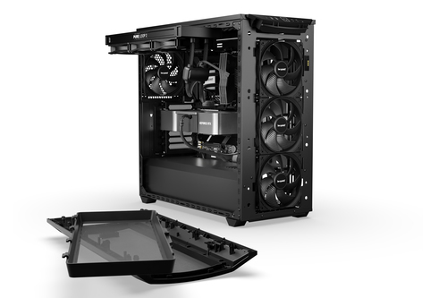 be quiet! Shadow Base 800 DX Black Computergehäuse - EATX, ATX, Mini ATX, Micro ATX Motherboard Supported - Midi-Tower - G