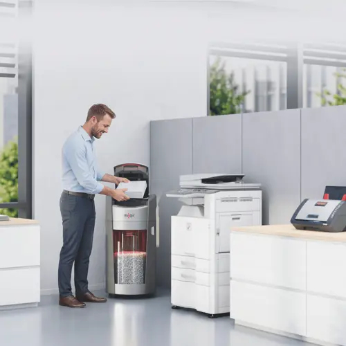 Rexel ShredMax AutoFeed+ 600M Micro Cut Paper Shredder. Shredding type: Micro-cut shredding, Working width: 22.5 cm, Shred
