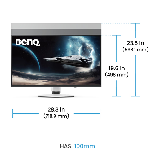 BenQ MOBIUZ EX321UZ 32 Zoll Klasse 4K UHD Gaming-OLED-Monitor - 16:9 Format - 80 cm (31,5 Zoll) Viewable - OLED - 3840 x 2