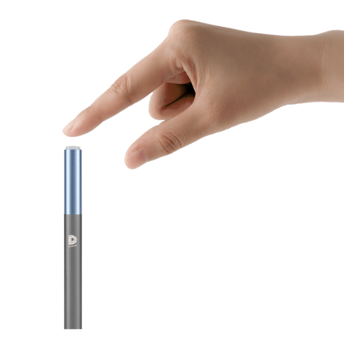 DEQSTER Stylus - 1 - Active - Replaceable Stylus Tip - Polycarbonate Plastic, Aluminium - Space Gray - Tablet PC Device Su