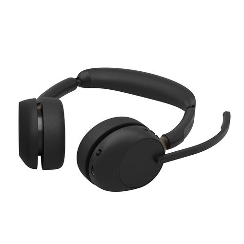 Jabra Evolve3 65 Kabel/Kabellos Auf den Ohren, Kopfbügel Stereo Headset - Binaural - Ohraufliegend - 20 Hz bis 20 kHz Freq