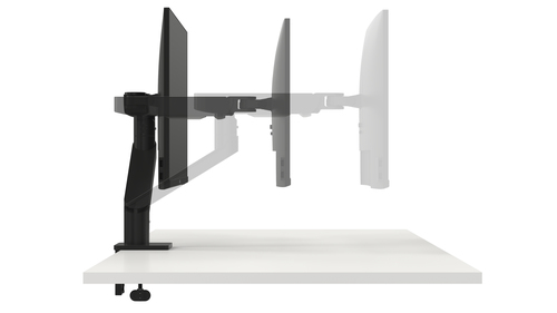 DELL Single Monitor Arm - MSA20. Maximum weight capacity: 10 kg, Minimum screen size: 48.3 cm (19"), Maximum screen size: 