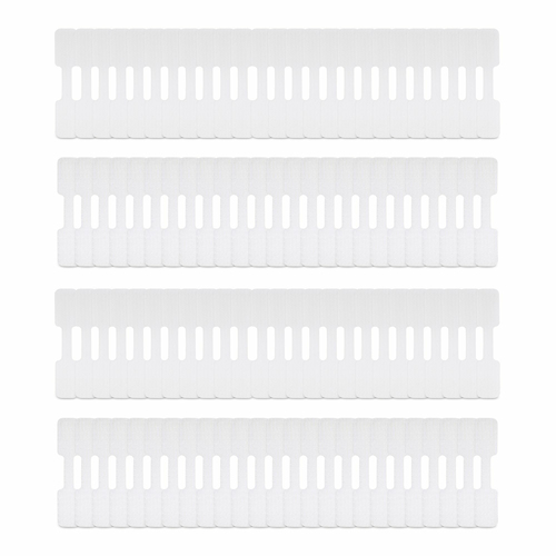 StarTech.com Wire & Cable Label - 5 mm Height x 19 mm Width x 90 mm Length - Removable Adhesive - White - 100 Pack