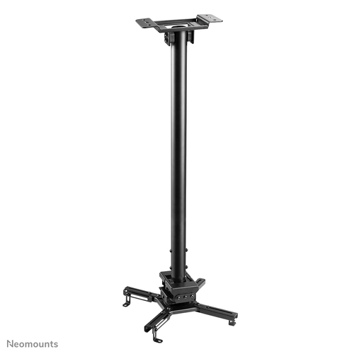 Fixation au plafond Neomounts CL25-550BL1 pour Projecteur - Noir - Réglable en hauteur - 35 kg Max