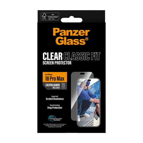 PANZERGLASS SCREEN PROTECTOR IPHONE 18 PRO MAX EA