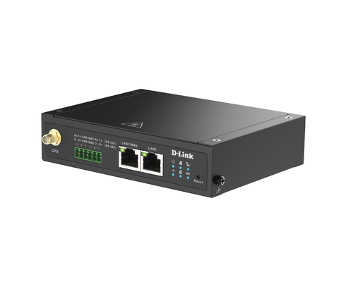 D-Link DOM-530-TSO 2 SIM Cellular Modem/Wireless Router - 4G - LTE Cat 4, LTE - 1 x Network Port - 2 x Broadband Port - US
