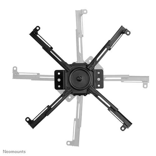 Fixation au plafond Neomounts CL25-550BL1 pour Projecteur - Noir - Réglable en hauteur - 35 kg Max