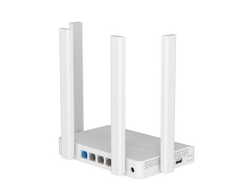 Keenetic Skipper Router Gigabit Wi-Fi 5  AC1200 con Smart Switch Gigabit con 4 porte, N.1 USB
