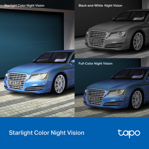 Tapo C520WS 4 Megapixel Outdoor 2K Network Camera - Colour - 29.87 m Colour Night Vision - H.264 - 2560 x 1440 - 30 fps - 