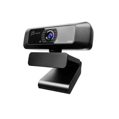 j5create JVCU100 USB™ HD Webcam with 360° Rotation, 1080p Video Capture Resolution, Black. Megapixel (approx.): 2.07 MP, M