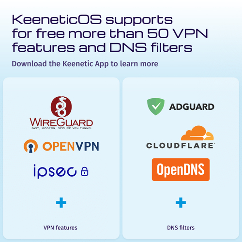 KEENETIC Hopper DSL (KN-3610), Modem/Router ADSL2+/VDSL, 4 porte 1Gbps, Wi-Fi AX1800, Mesh, IntelliQoS 2.0, VPN, Parental 