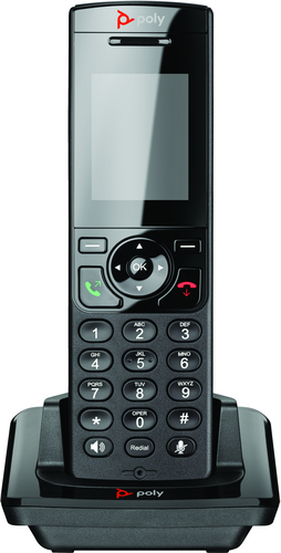 Fixation murale Poly pour Combiné, Téléphone IP - 5 Pièce