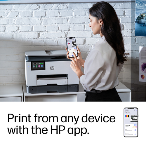 HP OfficeJet Pro 9132 Wireless All-in-One Color Printer, Two-sided printing; Copier, Scanner. Print technology: Thermal in