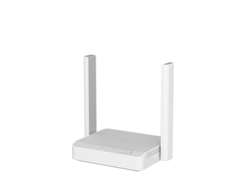 Router wireless Keenetic Starter KN-1121 - Wi-Fi 4 - IEEE 802.11n/k/v/r - Ethernet - Mono banda - 2,40 GHz ISM band - 2 x 