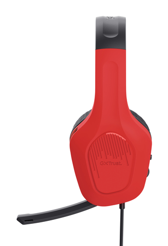 Trust Gaming Zirox 416S Kabel Kopfbügel, Über das Ohr Stereo Gaming Headset - Mehrfärbig, Blau, Rot, Schwarz, Türkis - Bin