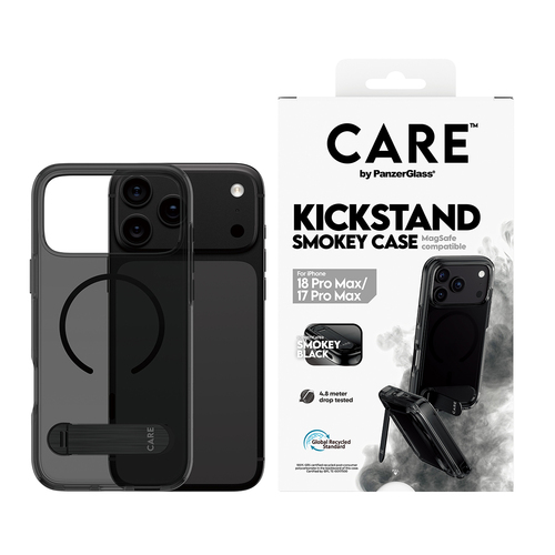 PANZERGLASS CARE CASE KICKSTAND MAGSAFE IPHONE 18 PRO MAX BLACK