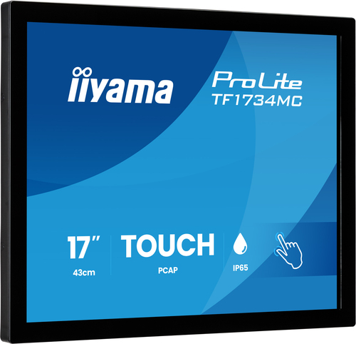 iiyama ProLite TF1734MC-B8X 17 Zoll Klasse Open-Frame-LED-Touchscreen-Monitor - 5:4 Format - 5 ms Reaktionszeit - 43,2 cm 
