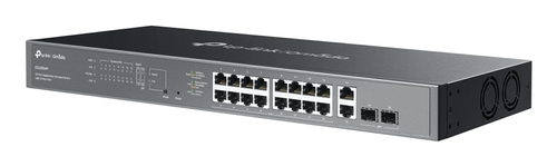 Omada ES220GMP 18 Anschlüsse Verwaltbar Ethernet-Switch - Gigabit-Ethernet - 10/100/1000Base-T, 1000Base-X - 2 Unterstützt