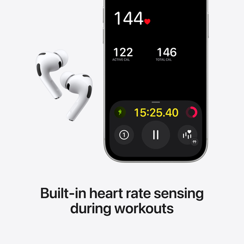 Apple AirPods Pro 3 True Wireless Ohrhörer Stereo Ohrhörerset - Siri - Binaural - In-Ear - Bluetooth - Geräuschunterdrücku
