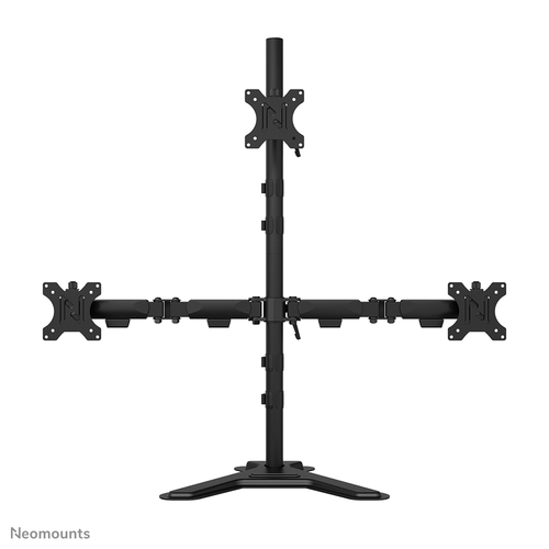 DS45-600BL2-1 TRIPLE MONITOR STAND - 10-32IN - 0-5 KG11 LBS (