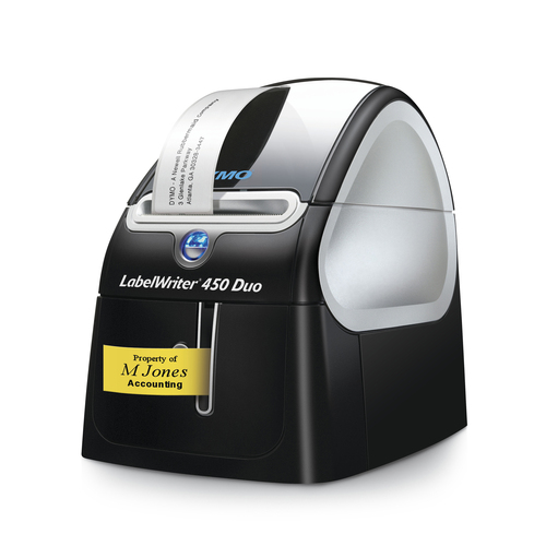 Dymo LabelWriter 450 Duo Desktop Thermotransferdrucker - Monochrom - Etikettendruck - USB - 50,7 s Druckgeschwindigkeit Sc