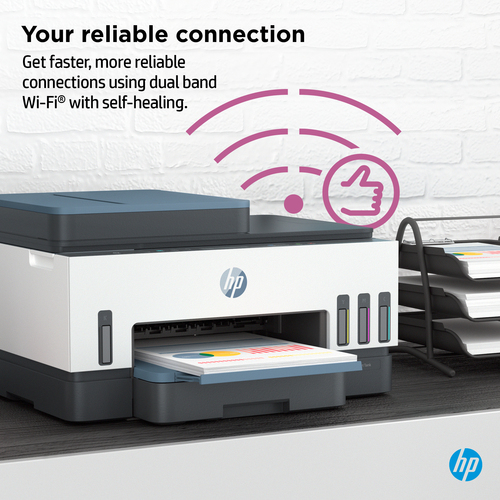 HP Smart Tank 7306 Wireless All-in-One Color Printer, Two-sided printing; Copier, Scanner. Print technology: Thermal inkje