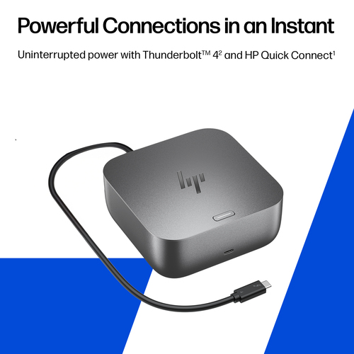 HP Thunderbolt 4 Ultra 180 W G6 Dockingstation. Konnektivitätstechnologie: Kabelgebunden, Hostschnittstelle: Thunderbolt 4