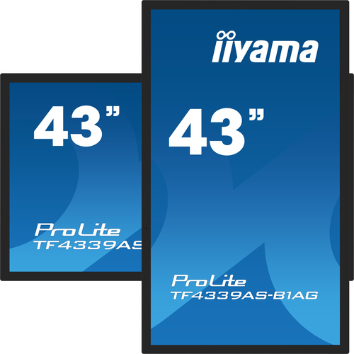 iiyama ProLite TF4339AS-B1AG 1079,50 mm 4K UHD LCD Collaboration Display - ARM Cortex A73 + A53 - 4 GB - Projiziert kapazi
