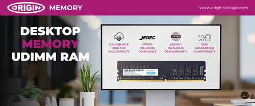 Origin RAM Module for Desktop PC, Server - 8 GB (1 x 8GB) - DDR4-3200/PC4-25600 DDR4 SDRAM - 3200 MHz - CL22 - 1.20 V - No
