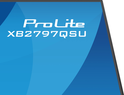iiyama ProLite XB2797QSU-B1. Display diagonal: 68.6 cm (27"), Display resolution: 2560 x 1440 pixels, HD type: Quad HD, Di