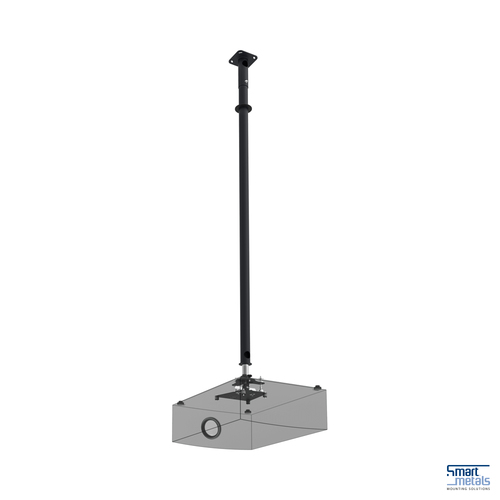 SmartMetals Deckenhalterung für Projektor - Schwarz - max. 25 kg Traglast