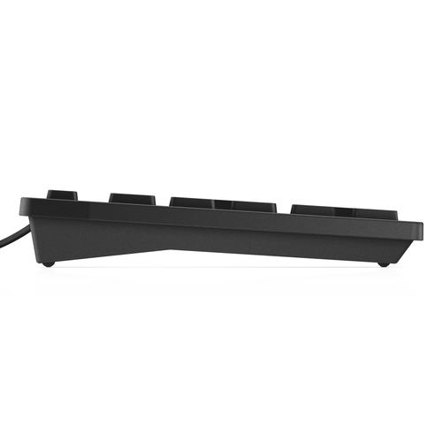 DELL Wired Keyboard - KB216 - German (QWERTZ) - Black. Keyboard form factor: Full-size (100%). Keyboard style: Straight. C