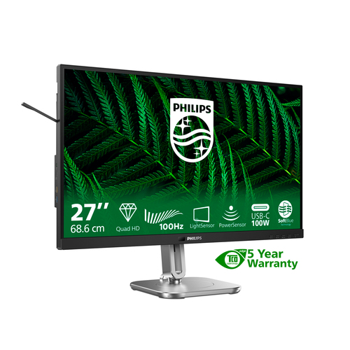 Philips 5000 series 27B2G5601/00. Display diagonal: 68.6 cm (27"), Display resolution: 2560 x 1440 pixels, HD type: Quad H