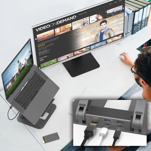 MULTI-ANGLE 4K DOCKING STAND