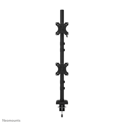 Bras support d'écran Neomounts DS60-600BL2V - Noir - Réglable en hauteur - 2 Écran(s) supportés - 10" (25,40 cm) à 32" (81
