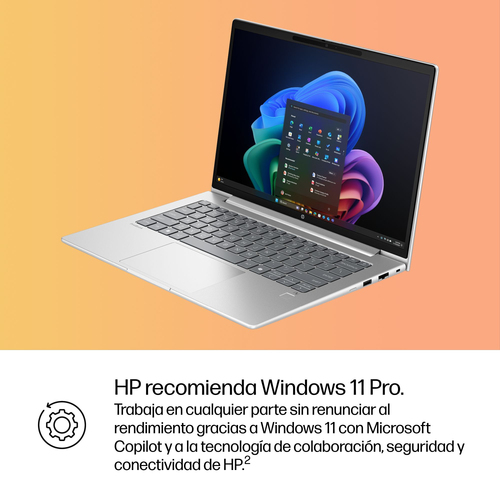 HP ProBook 4 G1q 35.6 cm (14") Copilot+ PC Notebook - WUXGA - Qualcomm Snapdragon X X1-26-100 - 32 GB - 1 TB SSD - Pike Si