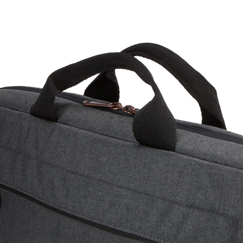 Case Logic Era ERAA-116-OBSIDIAN Carrying Case (Attaché) for 40.6 cm (16") Notebook - Obsidian - Polyester Body - Shoulder