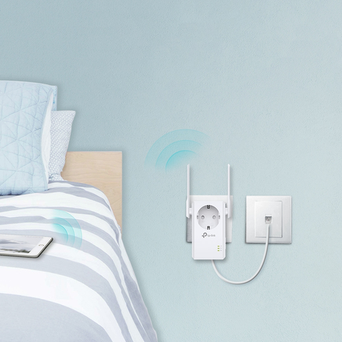 TP-Link TL-WA860RE Single Band IEEE 802.11b/g/n 300 Mbit/s Wireless Range Extender - 2.40 GHz - 2 x External Antenna(s) - 