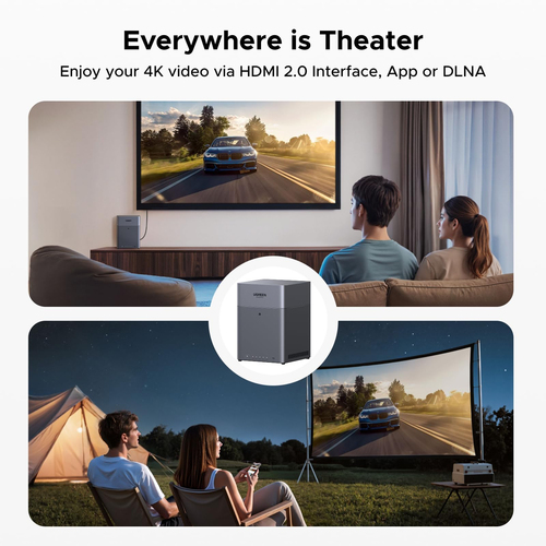 Ugreen DH4300 Plus. Type: NAS. Chassis type: Mini Tower. Device class: Home & Home Office. Processor frequency: 2.4 GHz. I