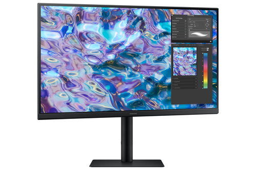 Samsung S27B610EQU 27" Class WQHD LCD Monitor - 16:9 - Black - 68.6 cm (27") Viewable - In-plane Switching (IPS) Technolog