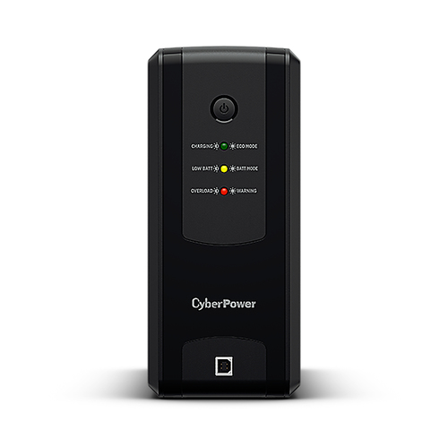 CyberPower UT1050EIG Line-interactive UPS - 1.05 kVA/630 W - Deskside/Tower - AVR - 6 Hour Recharge - 230 V AC Input - 230
