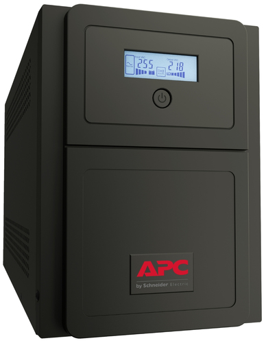 APC Easy UPS SMV. USV-Topologie: Line-Interaktiv, Ausgangskapazität: 1 kVA, Ausgangsleistung: 700 W. AC-Steckertypen: C13-