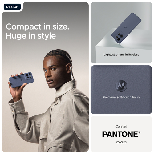 Motorola Mobility edge 60 neo 256 GB Smartphone - 16,2 cm (6,4 Zoll) P-OLED Super HD 2670 x 1200 - Octa-Core (Cortex A78Qu