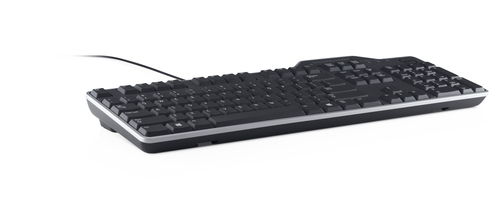 Dell KB813 Keyboard - Cable Connectivity - USB Interface - English (US), English (Europe) - QWERTY Layout - Black - Comput